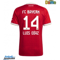 Bayern Munich Luis Diaz #14 Hjemmedrakt Dame 2026-27 Kortermet